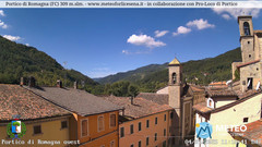 view from Portico di Romagna on 2025-09-04