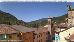 view from Portico di Romagna on 2026-08-10