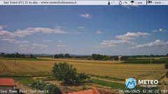 view from San Tomè on 2025-06-06