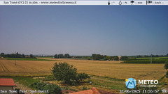 view from San Tomè on 2025-06-12