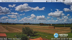 view from San Tomè on 2025-07-30