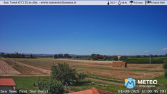 view from San Tomè on 2025-08-01