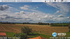 view from San Tomè on 2025-08-24