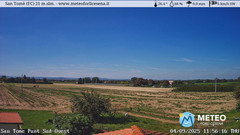 view from San Tomè on 2025-09-04