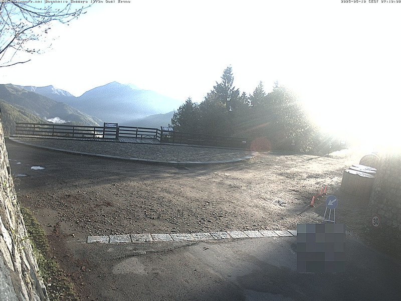 time-lapse frame, Bielmonte Bocchetto Sessera webcam