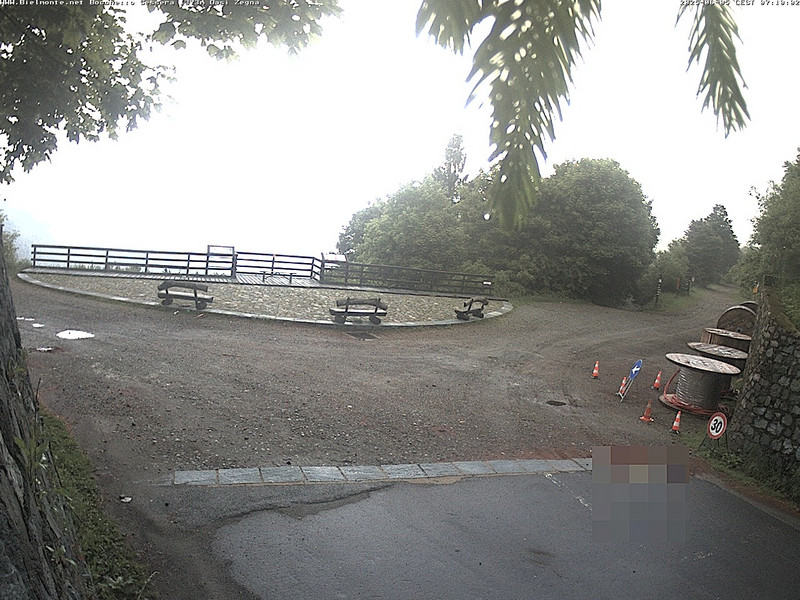 time-lapse frame, Bielmonte Bocchetto Sessera webcam