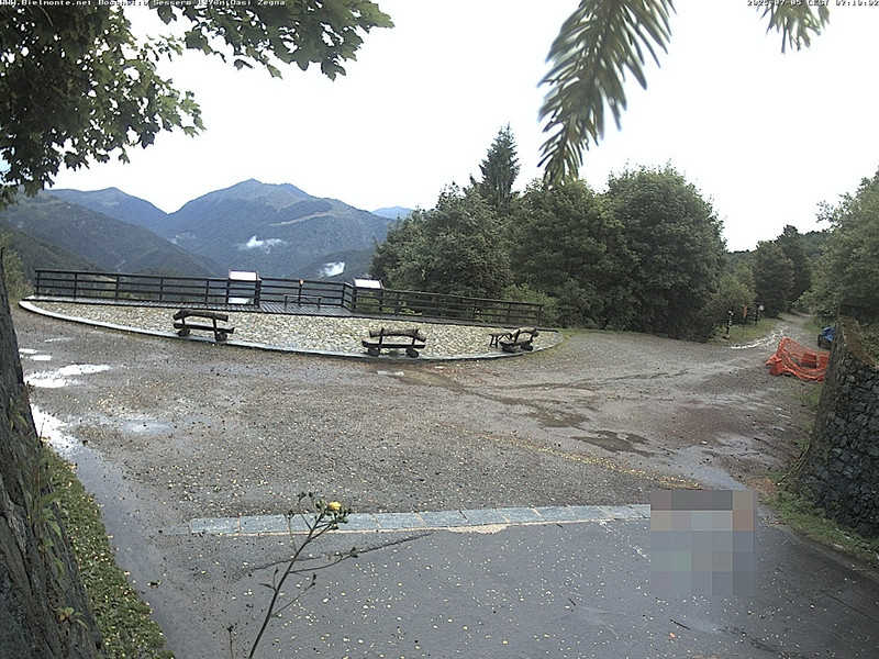 time-lapse frame, Bielmonte Bocchetto Sessera webcam