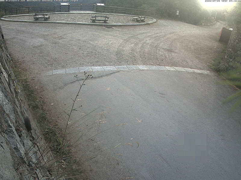 time-lapse frame, Bielmonte Bocchetto Sessera webcam