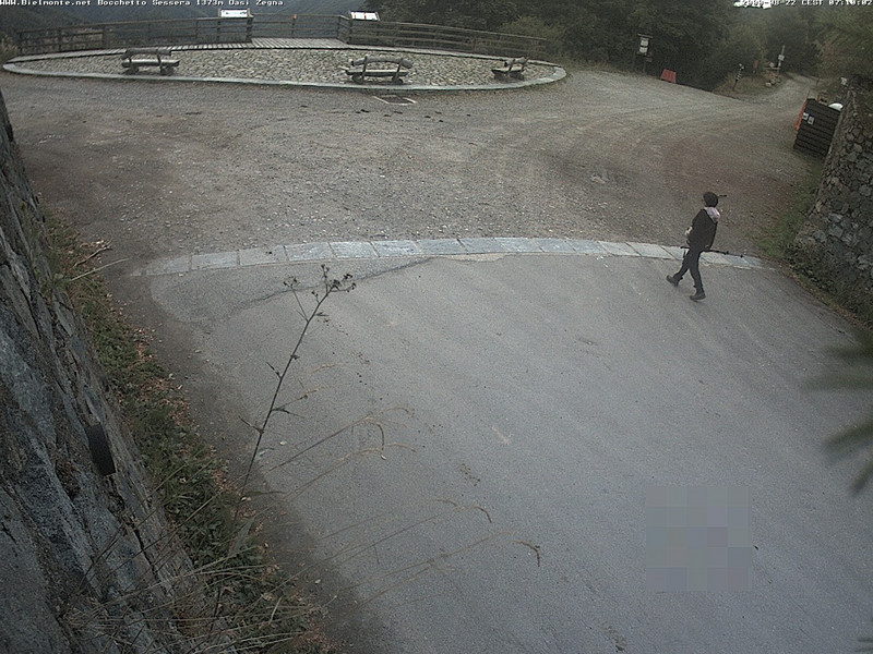 time-lapse frame, Bielmonte Bocchetto Sessera webcam