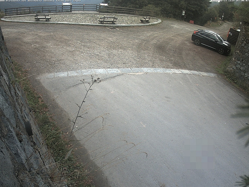 time-lapse frame, Bielmonte Bocchetto Sessera webcam