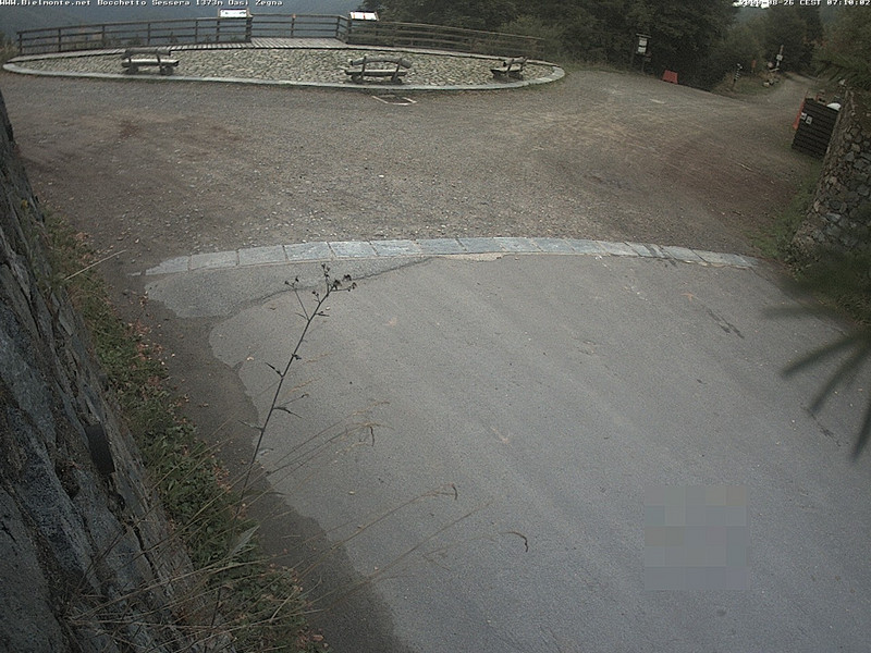 time-lapse frame, Bielmonte Bocchetto Sessera webcam