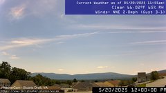 view from Stuarts Draft, VA on 2025-05-20