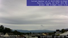 view from Stuarts Draft, VA on 2025-05-27