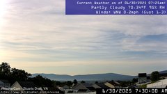 view from Stuarts Draft, VA on 2025-06-30