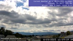 view from Stuarts Draft, VA on 2025-08-23