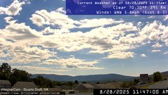 view from Stuarts Draft, VA on 2025-08-28