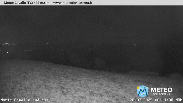 time-lapse frame, Monte Cavallo Sud-Est webcam