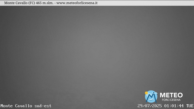 time-lapse frame, Monte Cavallo Sud-Est webcam