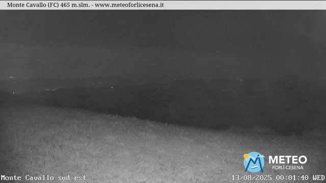 time-lapse frame, Monte Cavallo Sud-Est webcam