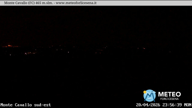 time-lapse frame, Monte Cavallo Sud-Est webcam