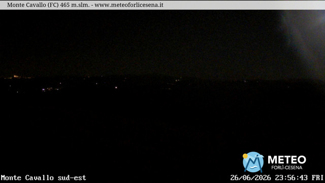 time-lapse frame, Monte Cavallo Sud-Est webcam