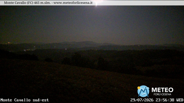 time-lapse frame, Monte Cavallo Sud-Est webcam