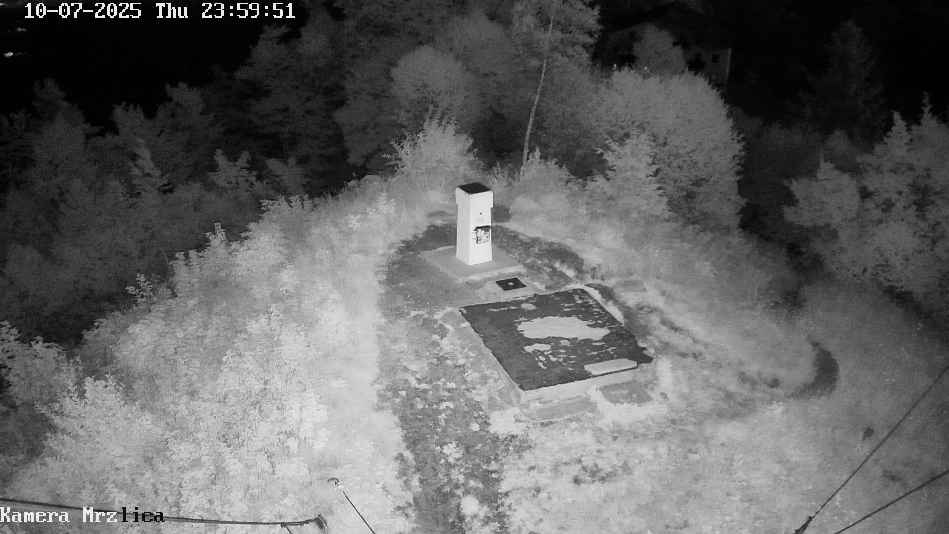 time-lapse frame, Mrzlica - stolp webcam