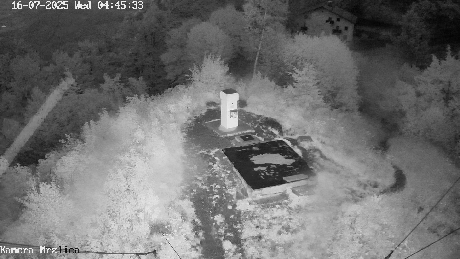 time-lapse frame, Mrzlica - stolp webcam