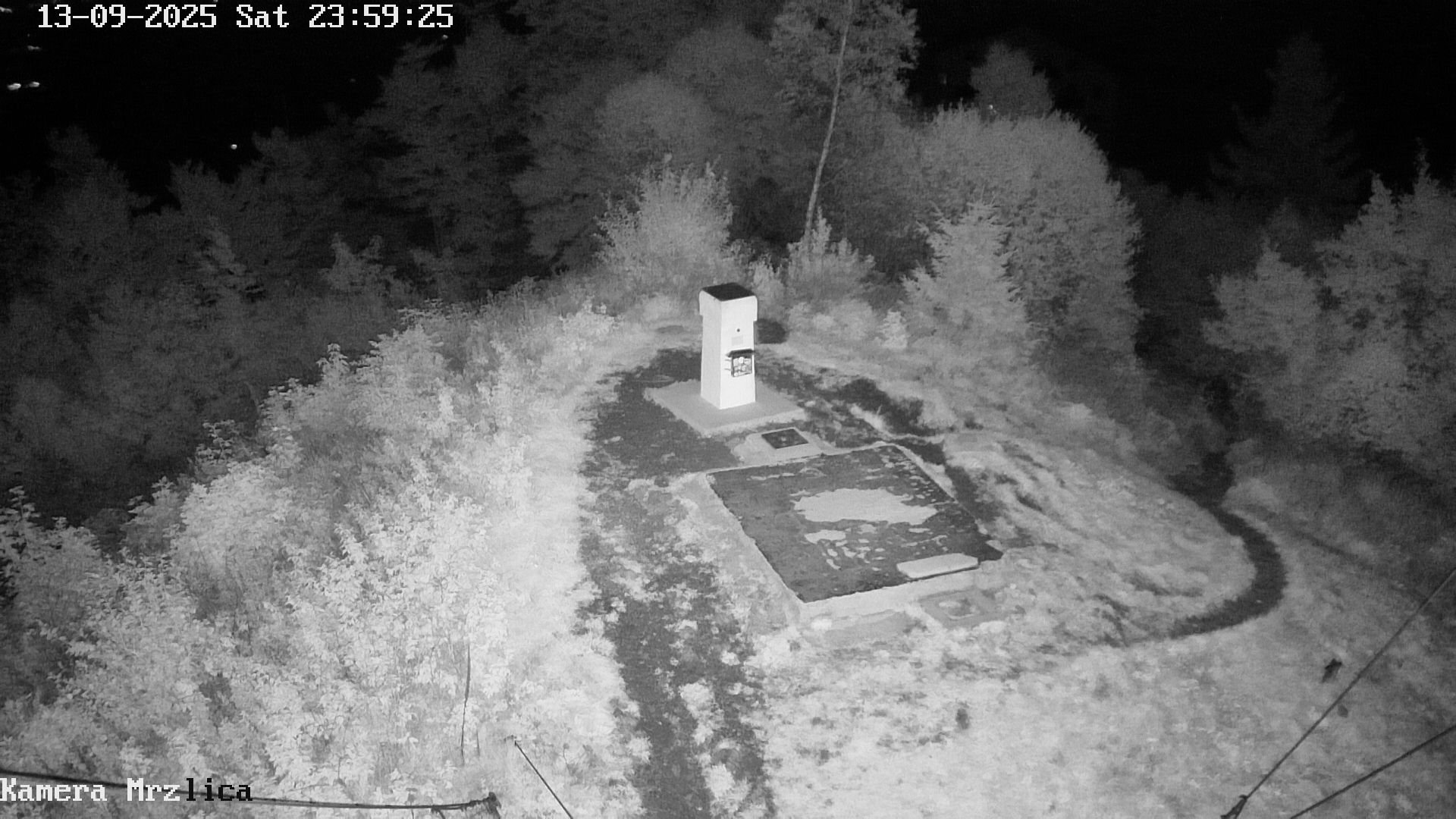 time-lapse frame, Mrzlica - stolp webcam