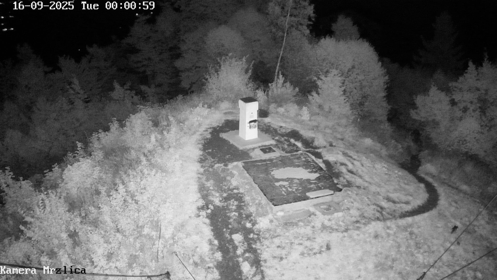time-lapse frame, Mrzlica - stolp webcam