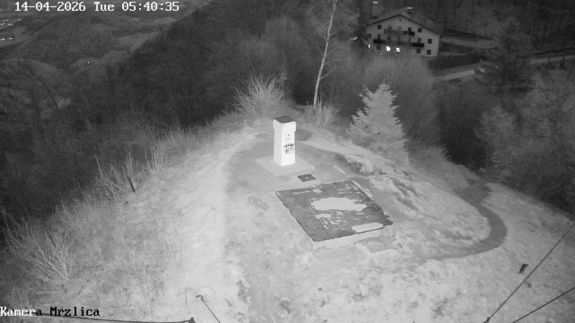 time-lapse frame, Mrzlica - stolp webcam