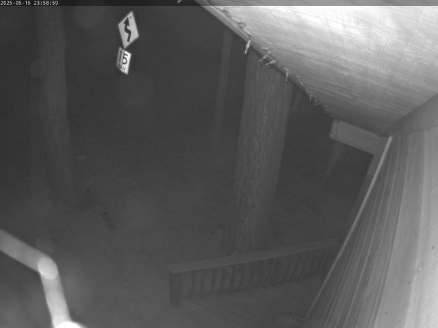 time-lapse frame, Tahoe Woods webcam