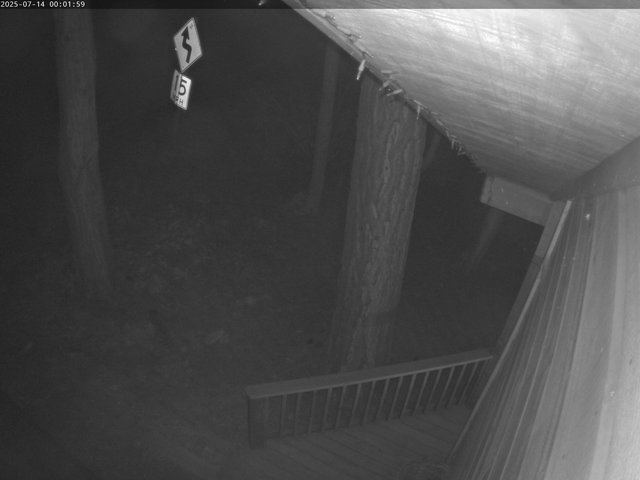 time-lapse frame, Tahoe Woods webcam
