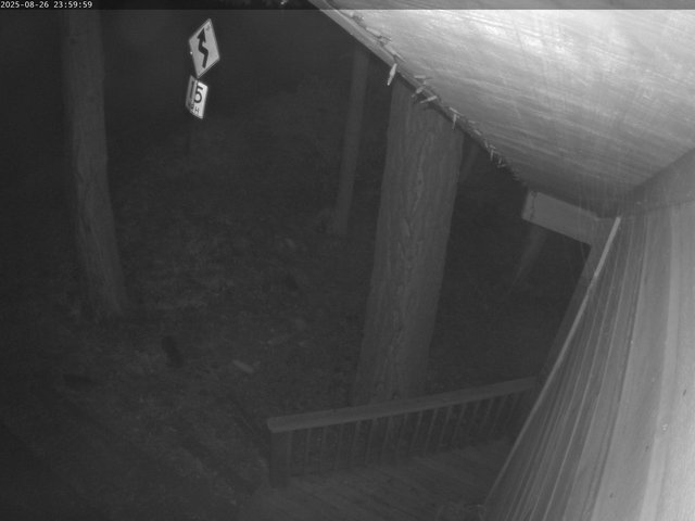 time-lapse frame, Tahoe Woods webcam