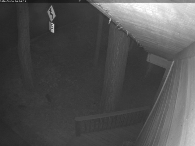 time-lapse frame, Tahoe Woods webcam