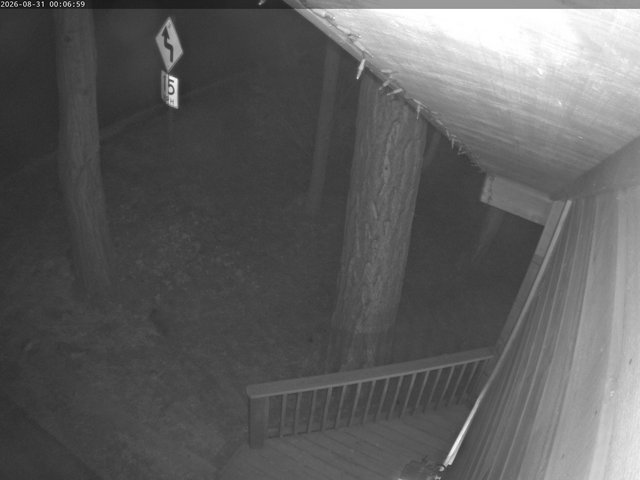 time-lapse frame, Tahoe Woods webcam