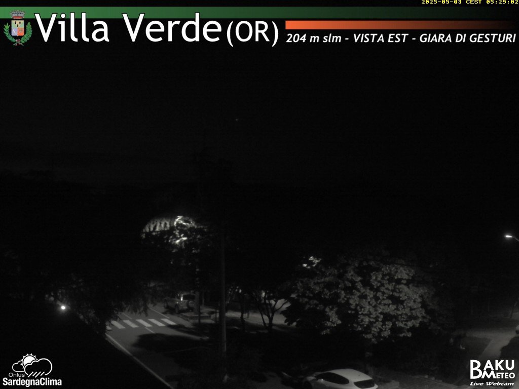 time-lapse frame, Baini Est webcam