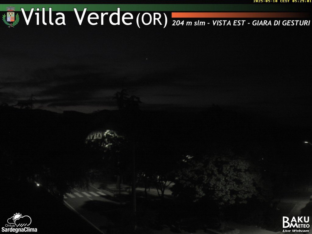 time-lapse frame, Baini Est webcam