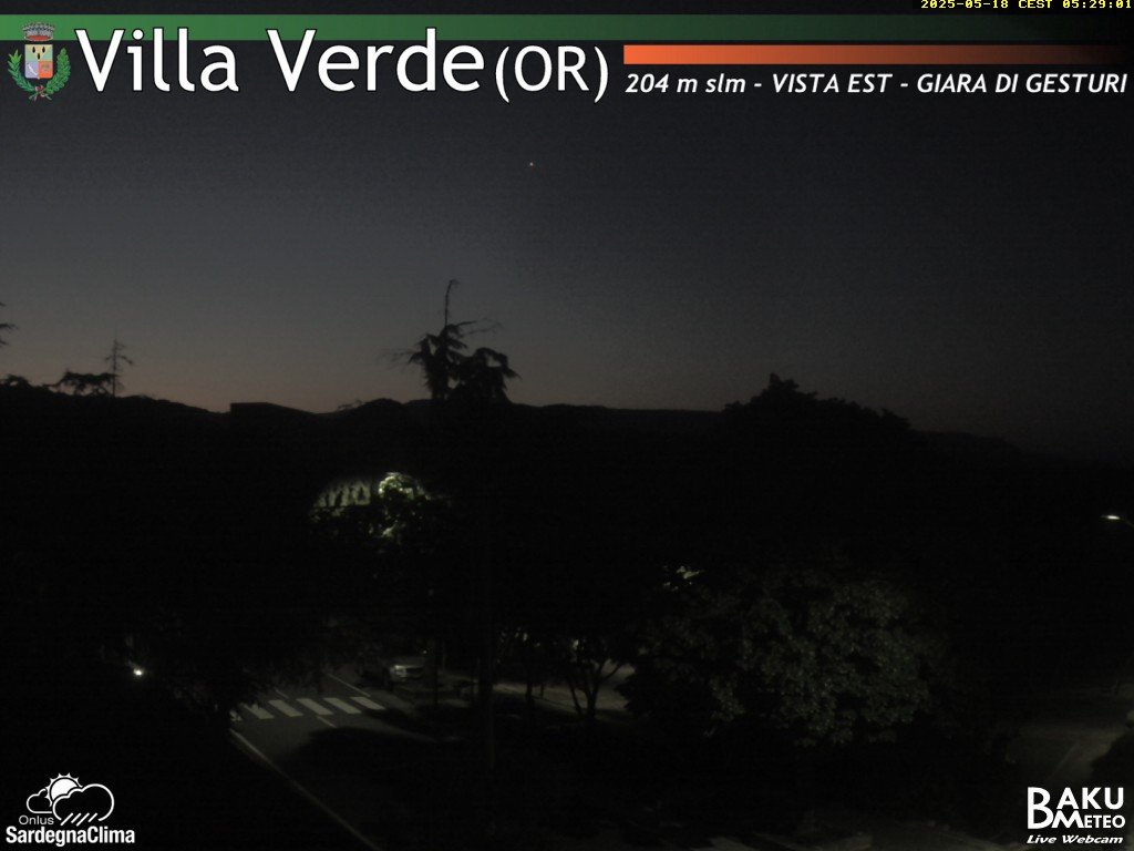 time-lapse frame, Baini Est webcam