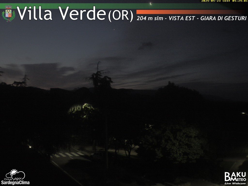 time-lapse frame, Baini Est webcam