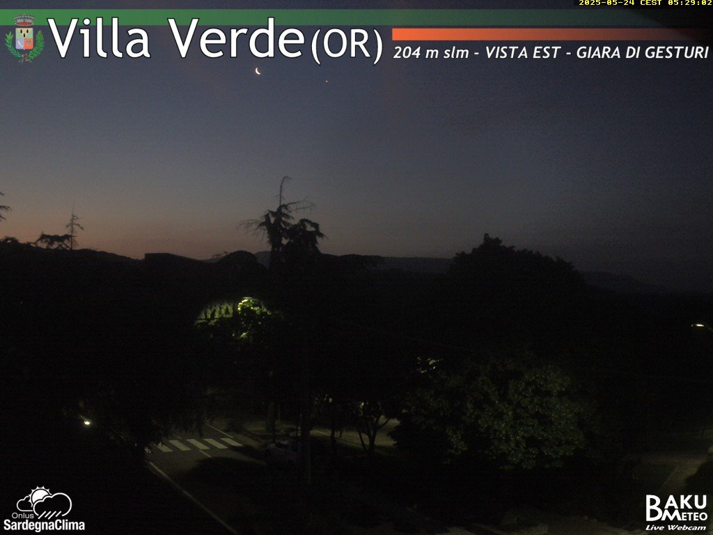 time-lapse frame, Baini Est webcam