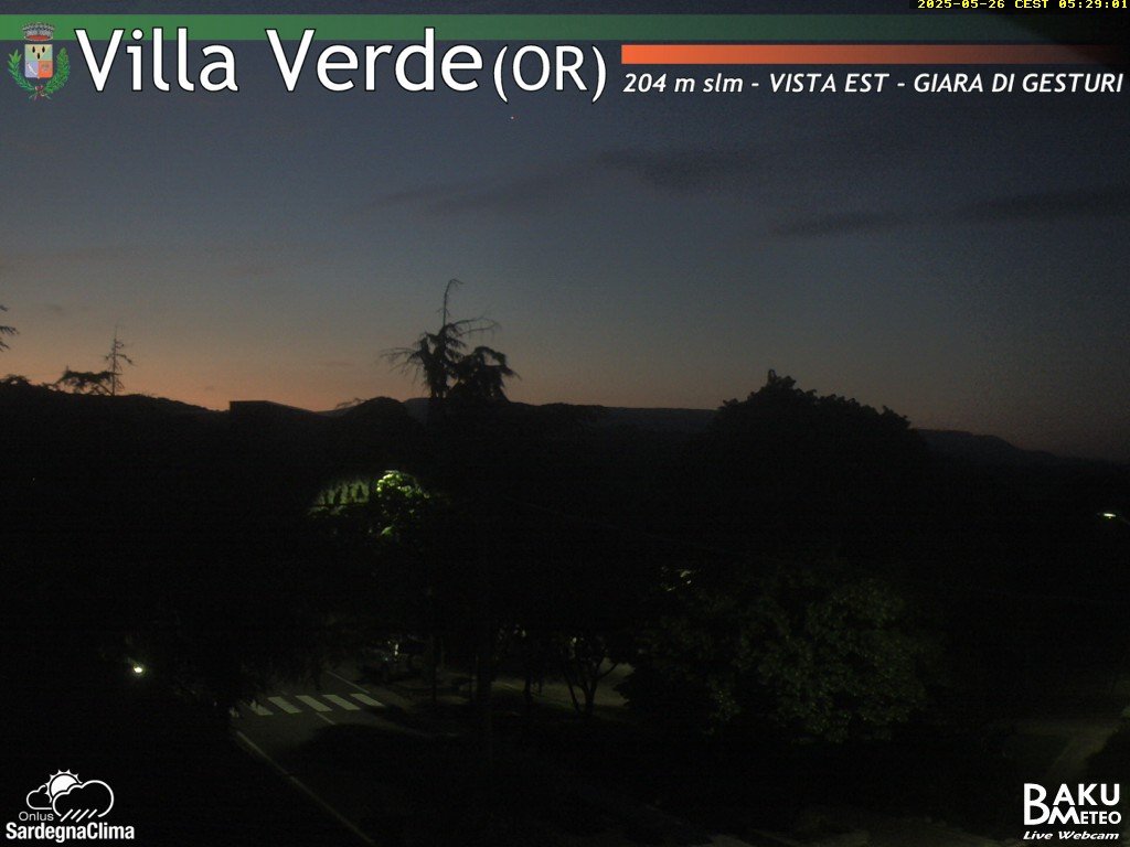 time-lapse frame, Baini Est webcam