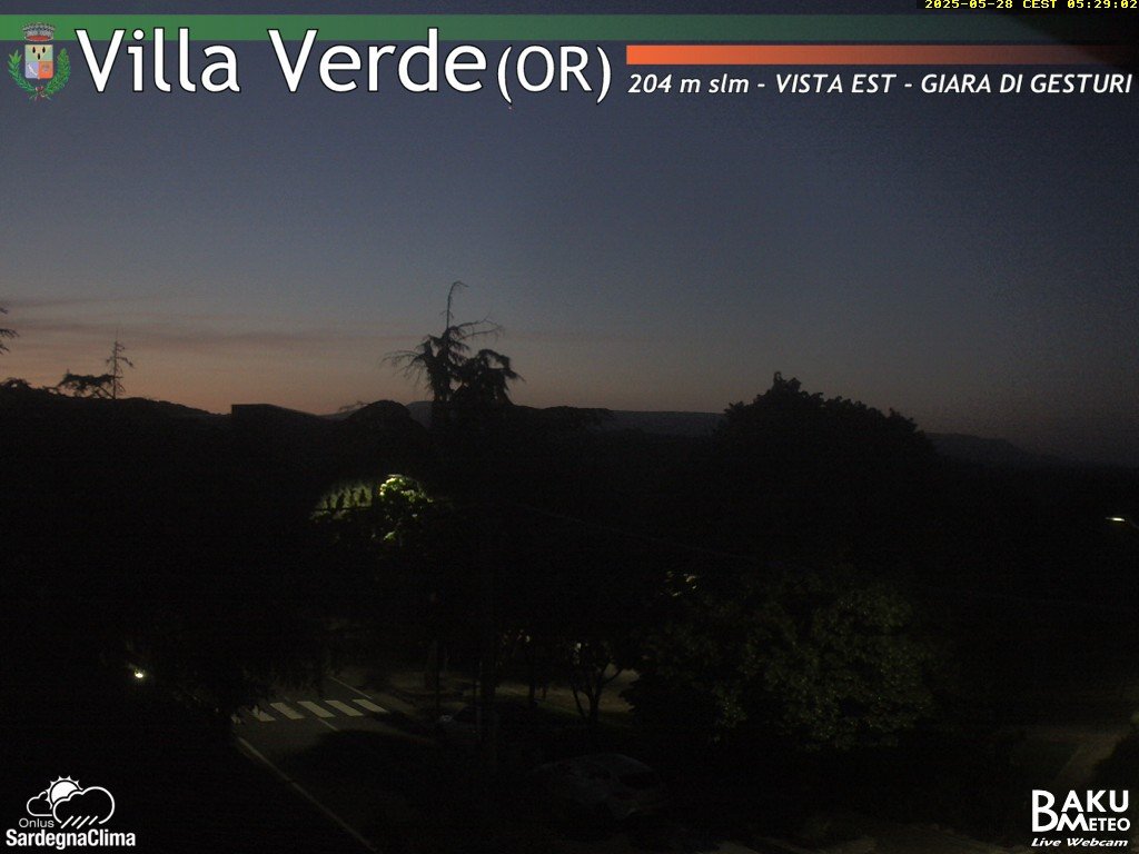 time-lapse frame, Baini Est webcam