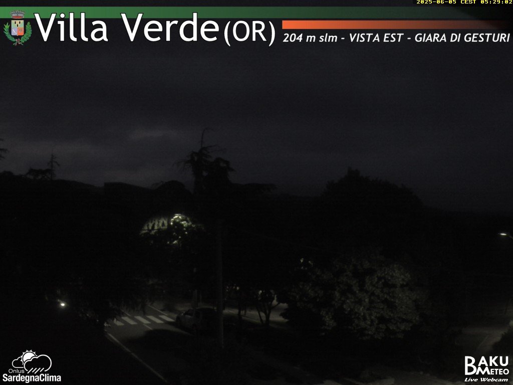 time-lapse frame, Baini Est webcam