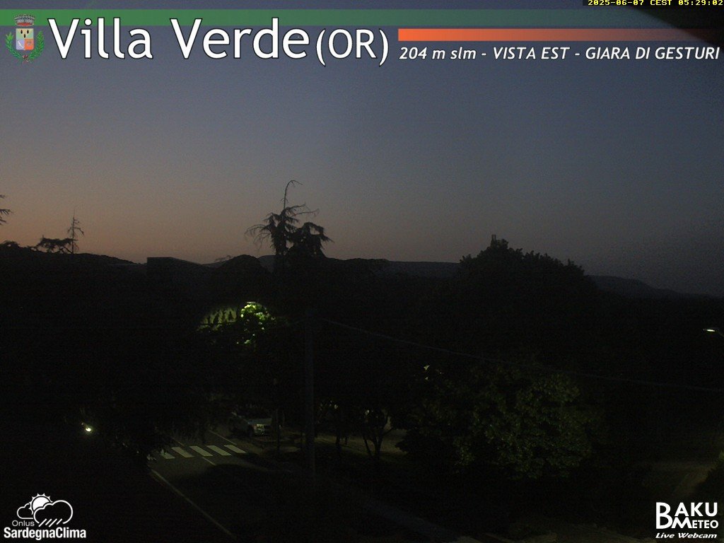 time-lapse frame, Baini Est webcam