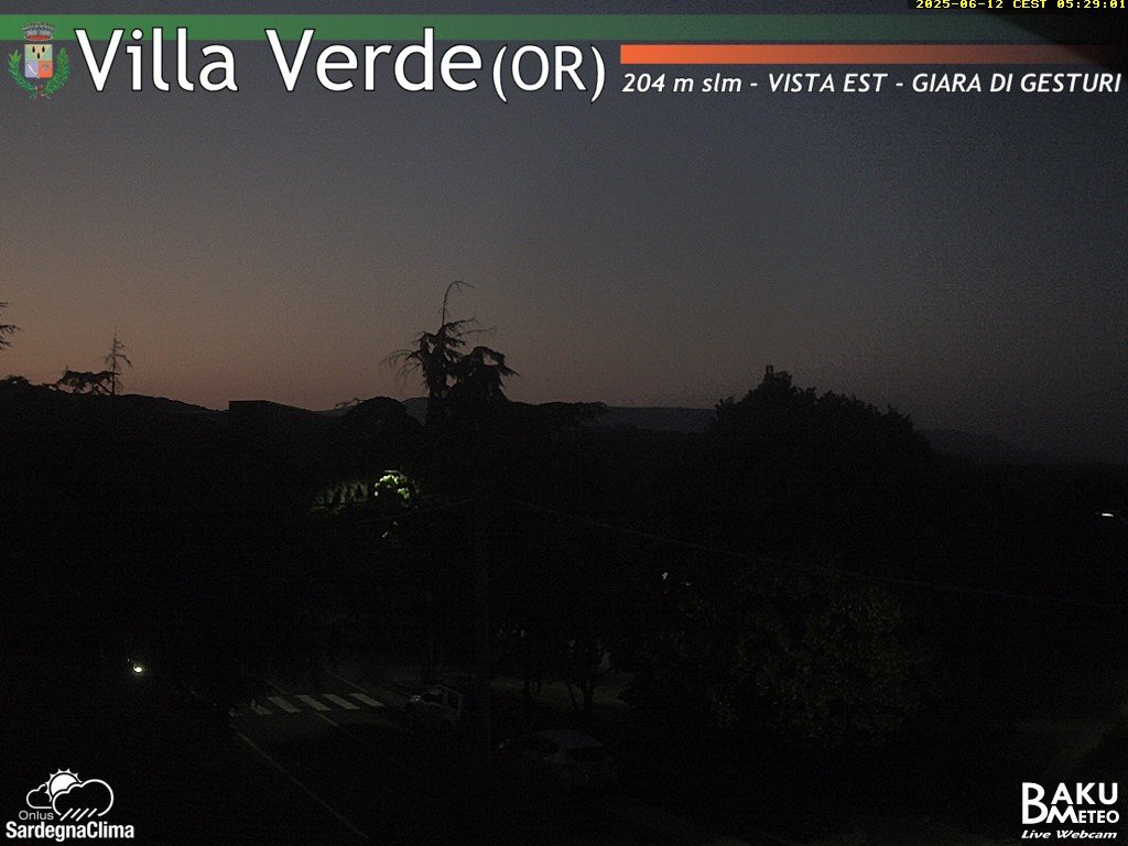 time-lapse frame, Baini Est webcam