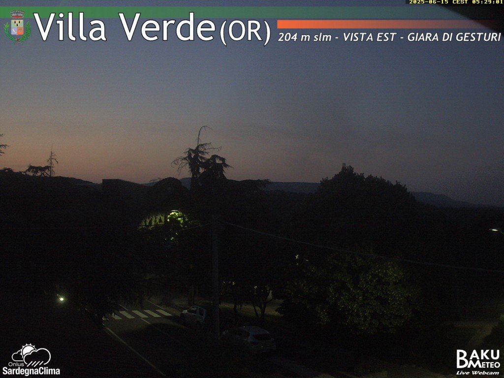 time-lapse frame, Baini Est webcam