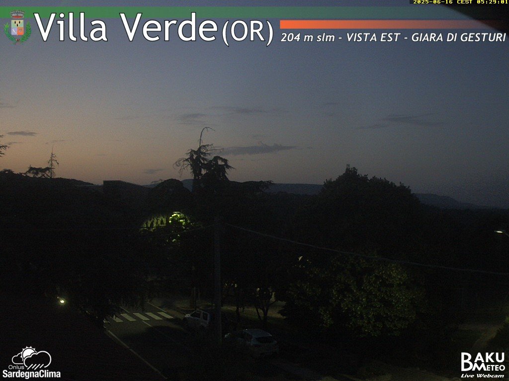 time-lapse frame, Baini Est webcam