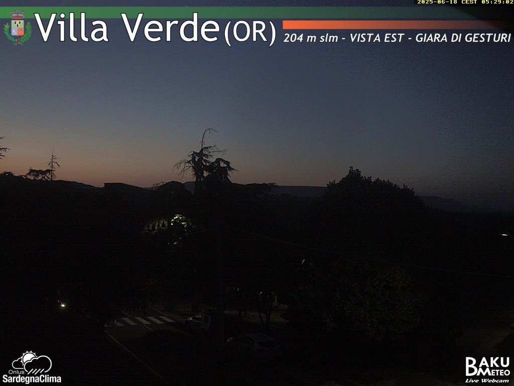time-lapse frame, Baini Est webcam