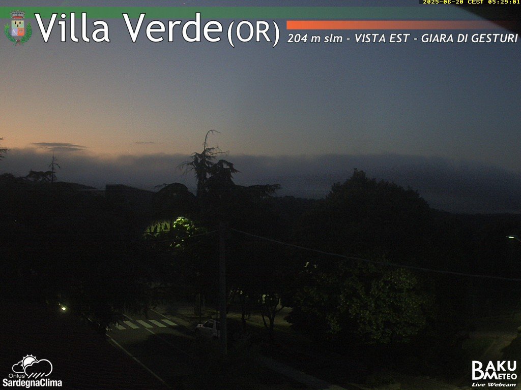 time-lapse frame, Baini Est webcam